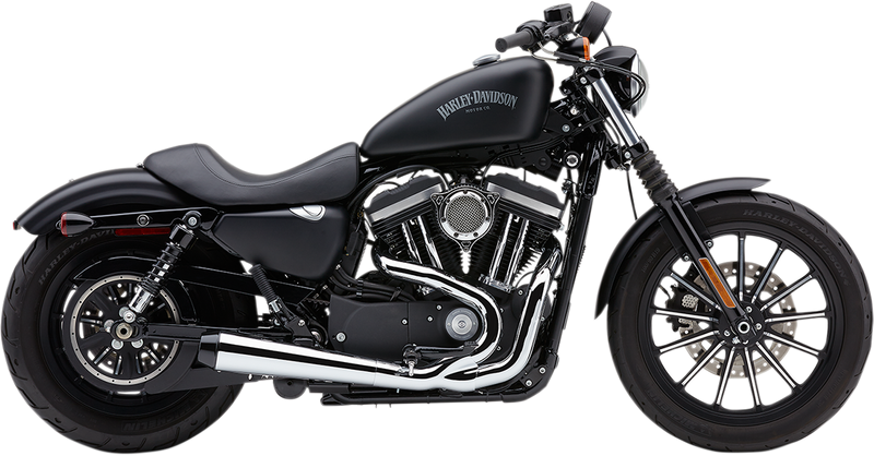 COBRA 4" El Diablo Exhaust - '14-'22 XL - Chrome - 6473