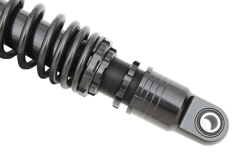 DRAG SHOCKS Premium Ride-Height Adjustable Shocks - Black - Standard - 13" - Harley-Davidson - FL Touring '84-'23 - C16-0163AB