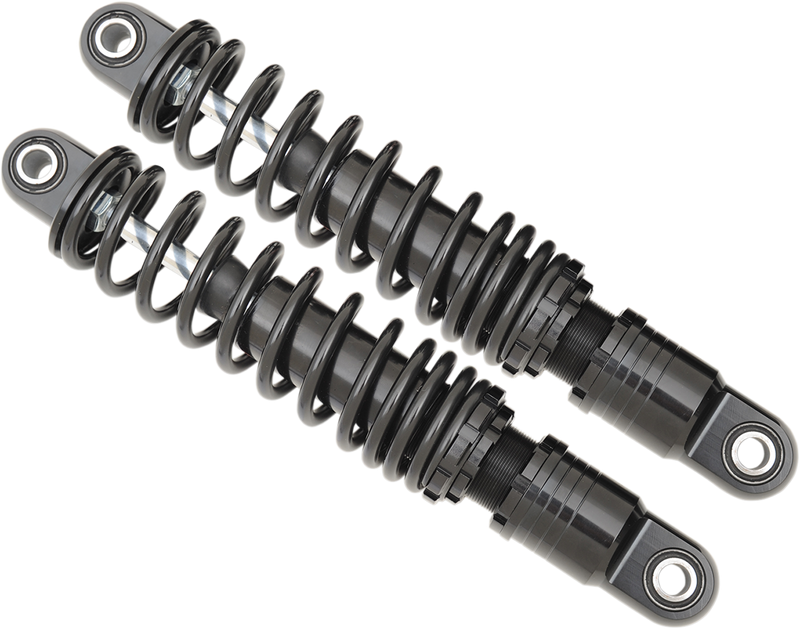 DRAG SHOCKS Premium Ride-Height Adjustable Shocks - Black - Standard - 13" - Harley-Davidson - FL Touring '84-'23 - C16-0163AB