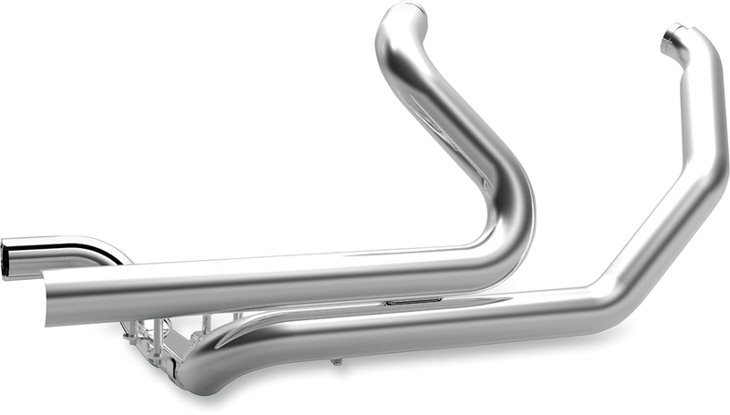 KHROME WERKS Aggressor 2-into-1-into-2 Header - Chrome - FL 1995-2008 - 200600B - PartsOutlet.com.au