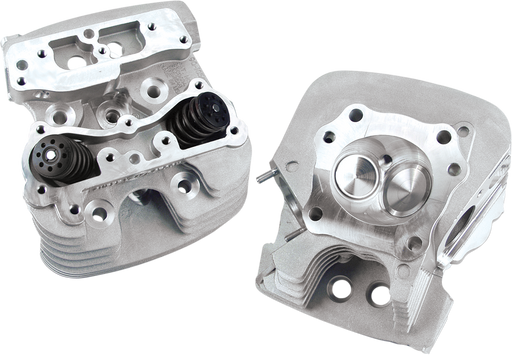 S&S CYCLE S&S® Super Stock® 79cc Cylinder Head Kit For 1999-'05 HD® Big Twins - Silver Powder Coat Finish 106-4277 - PartsOutlet.com.au