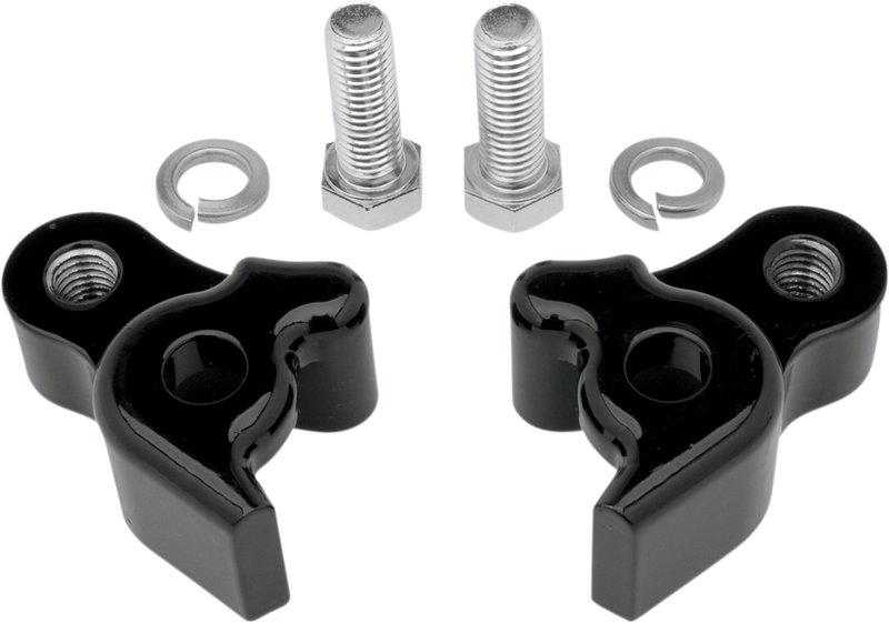 BURLY BRAND Rear Lowering Kit - Black - Lowers 1" - '09-'16 FL - B28-42008