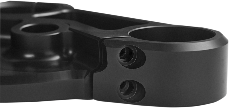 SLYFOX 49 mm Upper Triple Clamp - '15+ FLH - Black Anodized SF1000-2 - PartsOutlet.com.au