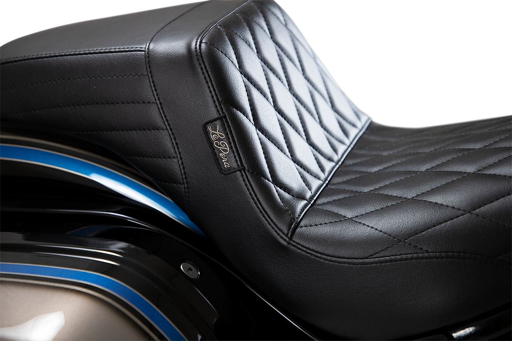 LE PERA Kickflip Seat - Diamond - Softail '18+ Low Rider / Sport Glide LYR-590DM