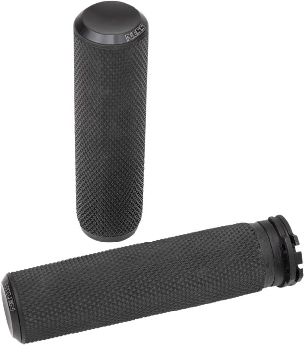 ARLEN NESS KNURLED GRIPS, BLACK - CABLE - 07-325 - PartsOutlet.com.au