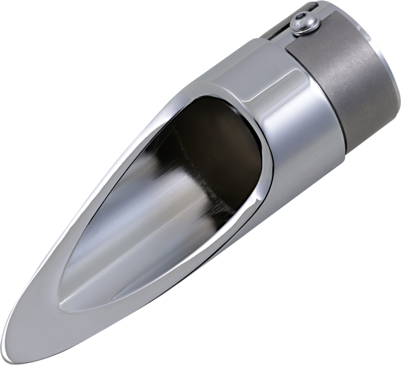 BARON Exhaust Tip - Scalloped - Yamaha '99-'09 - BA-1100-01 - PartsOutlet.com.au