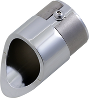 BARON Exhaust Tip - Mini Scalloped - Yamaha '99-'09 - BA-1100-02 - PartsOutlet.com.au