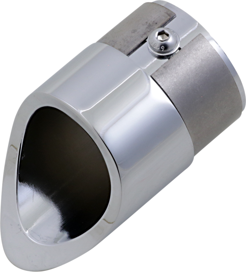BARON Exhaust Tip - Mini Scalloped - Yamaha '99-'09 - BA-1100-02 - PartsOutlet.com.au