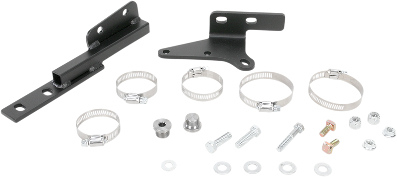 BASSANI XHAUST Road Rage 2:1 Exhaust Collector System - Black - Dyna '91-'17 FXD - 1D5250B - PartsOutlet.com.au