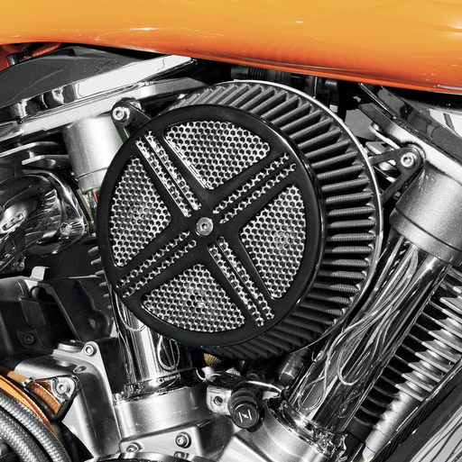 BARON XXX Air Cleaner - Black - Kawasaki VN900 '06-'21 - BA-2374-00B - PartsOutlet.com.au