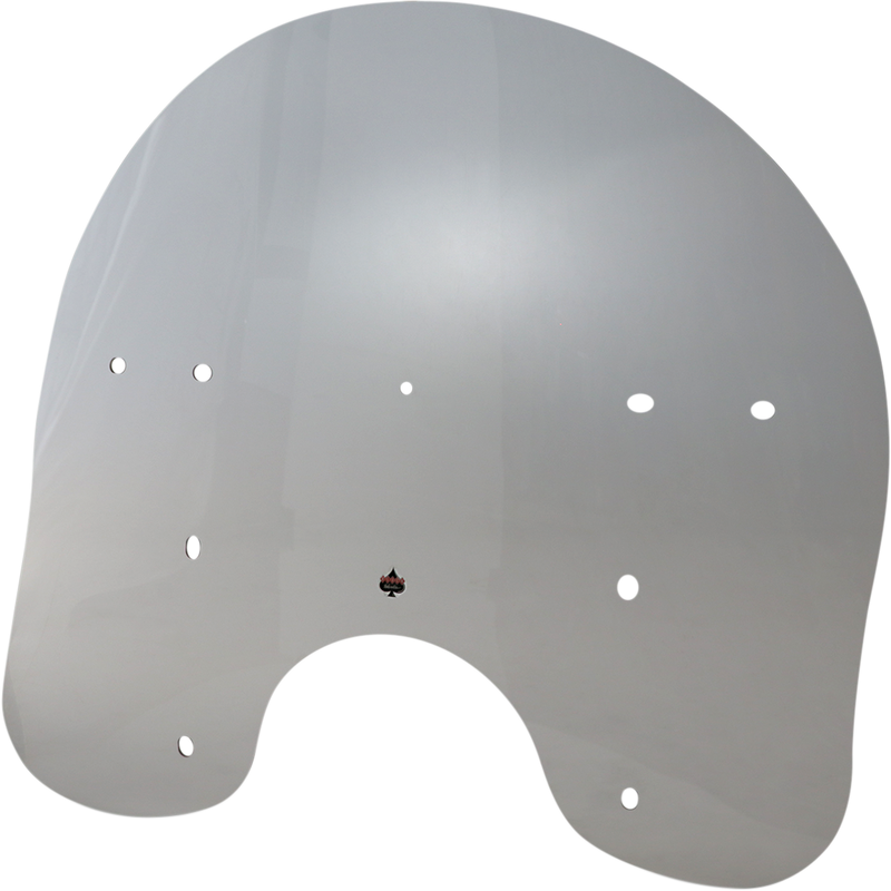 KLOCK WERKS Flare Windshield - 17" - Clear - FLST '86-'17 - KWW-02-0235