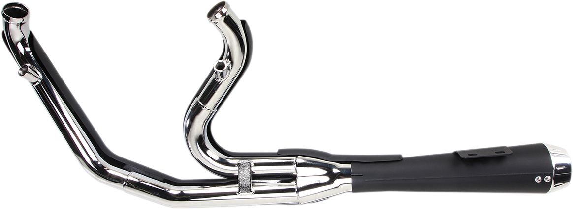 BASSANI XHAUST Road Rage Exhaust - Black - Short - '06-'17 Dyna FXD - 13122J - PartsOutlet.com.au