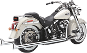 COBRA True Dual Exhaust - Fishtail - '97-'06 Softail 6987 - PartsOutlet.com.au