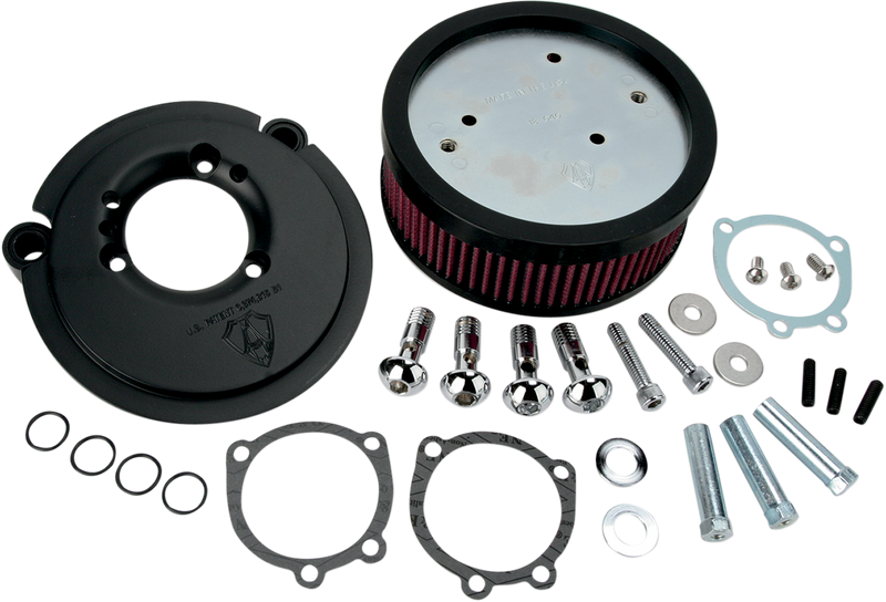 ARLEN NESS BIG SUCKER™ AIR CLEANER FOR 88-UP SPORTSTER®, FACTORY COVER - BLACK - 18-826 - PartsOutlet.com.au