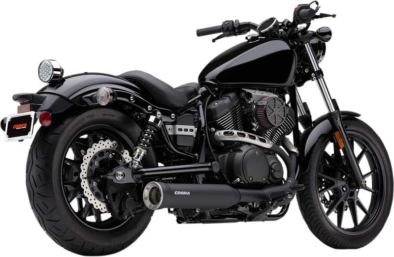 COBRA Black Muffler - '13-'17 Yamaha 2527B - PartsOutlet.com.au