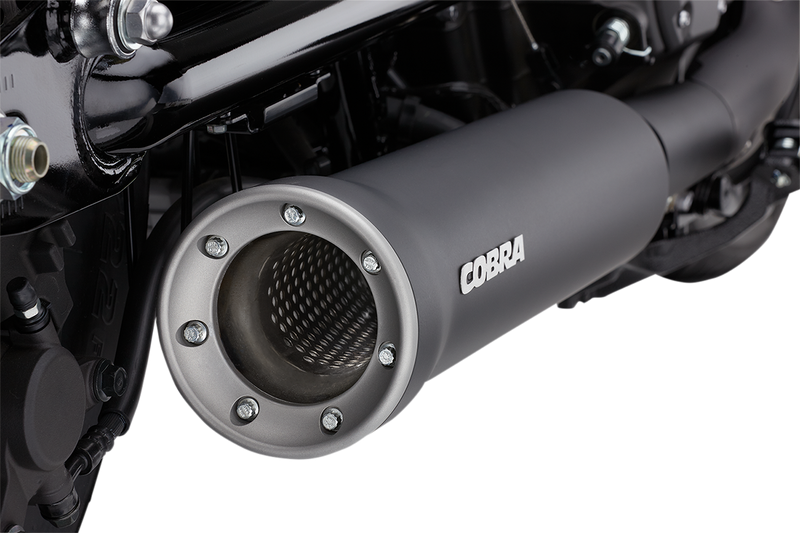 COBRA Black Muffler - '13-'17 Yamaha 2527B - PartsOutlet.com.au