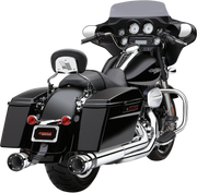 COBRA Race Pro Mufflers for '95-'16 Bagger - Chrome 6218 - PartsOutlet.com.au