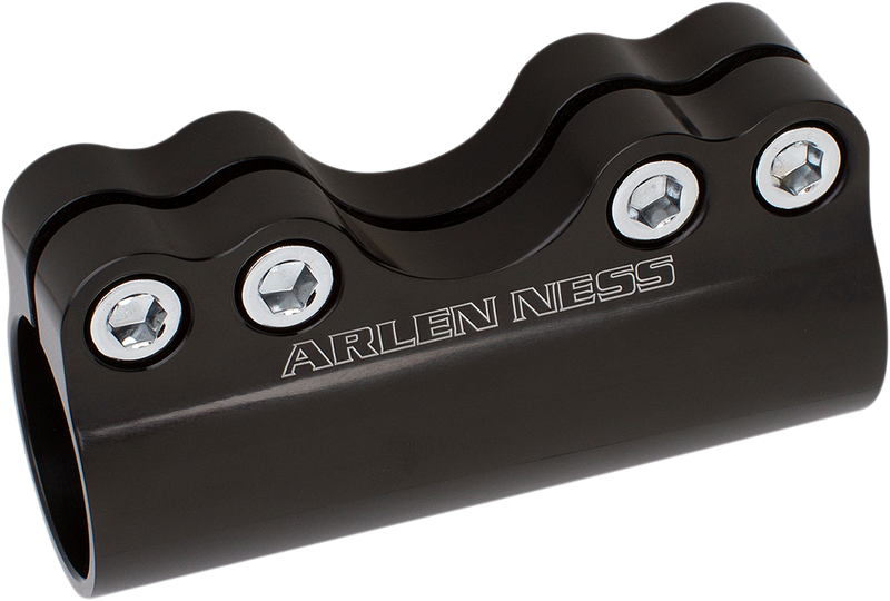 ARLEN NESS MODULAR ADJUSTABLE HANDLEBAR CLAMPS, BLACK - 1" HANDLEBARS - 08-050