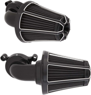 ARLEN NESS BEVELED® MONSTER SUCKER® AIR CLEANER, BLACK - 17-up M8 MODELS - 81-036 - PartsOutlet.com.au