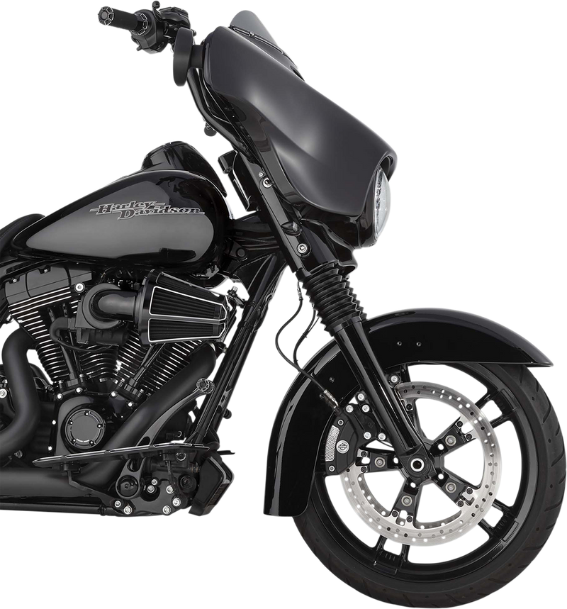 ARLEN NESS BEVELED® MONSTER SUCKER® AIR CLEANER, BLACK - 17-up M8 MODELS - 81-036 - PartsOutlet.com.au