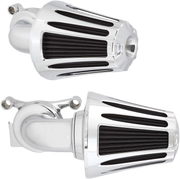ARLEN NESS DEEP CUT® MONSTER SUCKER® AIR CLEANER, CHROME - 17-up M8 MODELS - 81-032 - PartsOutlet.com.au