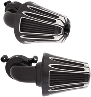 ARLEN NESS DEEP CUT® MONSTER SUCKER® AIR CLEANER, BLACK - 17-up M8 MODELS - 81-037 - PartsOutlet.com.au
