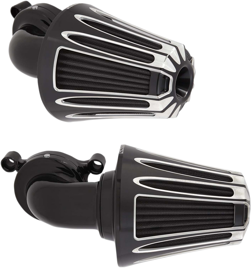 ARLEN NESS DEEP CUT® MONSTER SUCKER® AIR CLEANER, BLACK - 17-up M8 MODELS - 81-037 - PartsOutlet.com.au