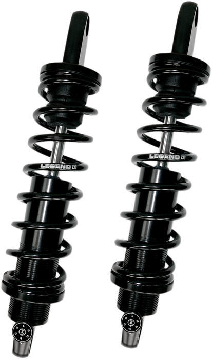 LEGEND SUSPENSION REVO-A Adjustable FXR Coil Suspension - Gloss Black - Heavy-Duty - 14" - '84-'00 FXR - 1310-1111