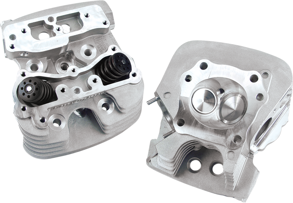 S&S CYCLE S&S® Super Stock® 89cc Cylinder Head Kit For 1999-'05 HD® Big Twins - Silver Powder Coat Finish 106-4270 - PartsOutlet.com.au