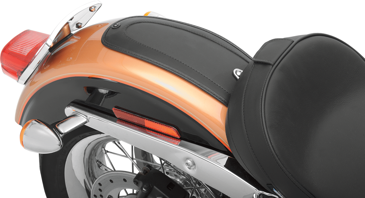 DRAG SPECIALTIES Fender Skin - Smooth Automotive-Grade Vinyl Center - Harley-Davidson 2006-2017 - 15" 1405-0135