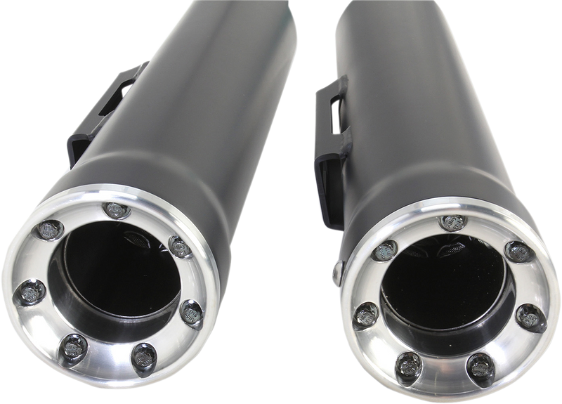 COBRA 3" RPT Mufflers for '95-'17 FXD - Black - 6055B