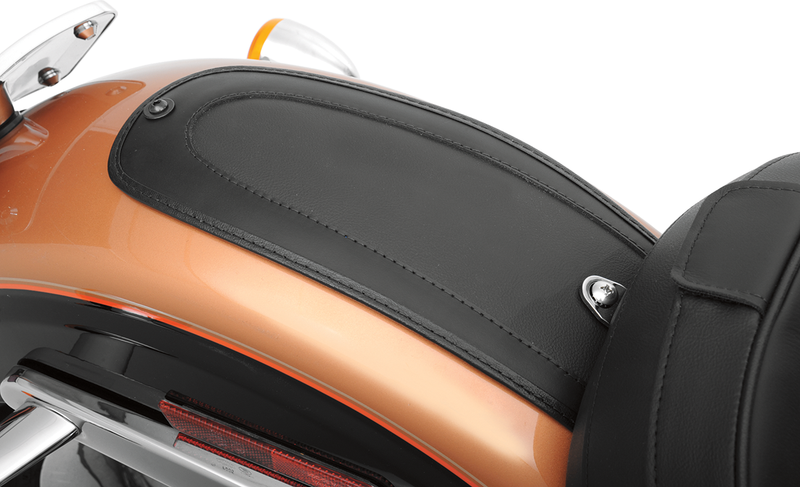 DRAG SPECIALTIES Fender Skin - Smooth Automotive-Grade Vinyl Center - 15" - Harley-Davidson '57-'21 - 1405-0153