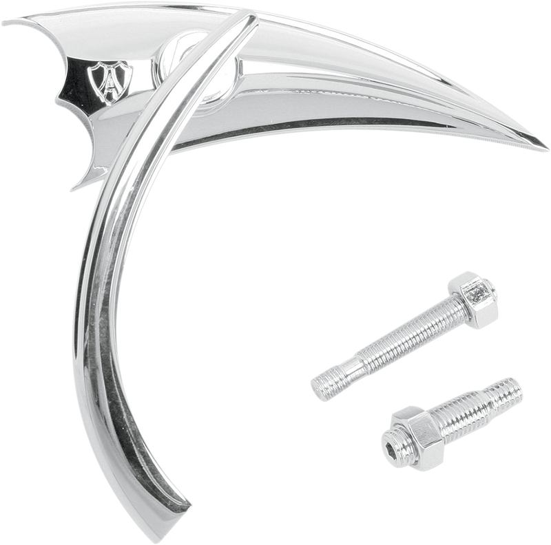 ARLEN NESS SCOOP MICRO MIRRORS, CHROME - RIGHT - 13-061 - PartsOutlet.com.au