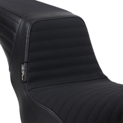LE PERA Kickflip Seat - Pleated Grip - Softail '18+ LYR-590PTGP - PartsOutlet.com.au