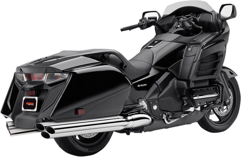 COBRA 6-6 Mufflers - Honda '13-'17 - Chrome 1217 - PartsOutlet.com.au