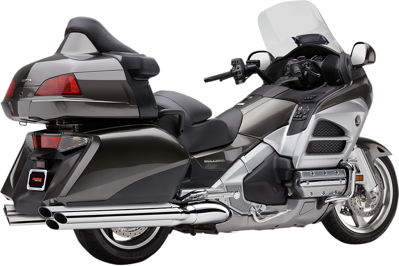 COBRA 6-6 Mufflers - Honda '13-'17 - Chrome 1217 - PartsOutlet.com.au
