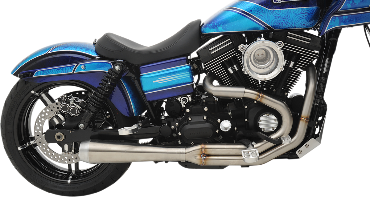 BASSANI XHAUST Road Rage 3 Exhaust - Stainless - '91-'17 Dyna 1D1SS