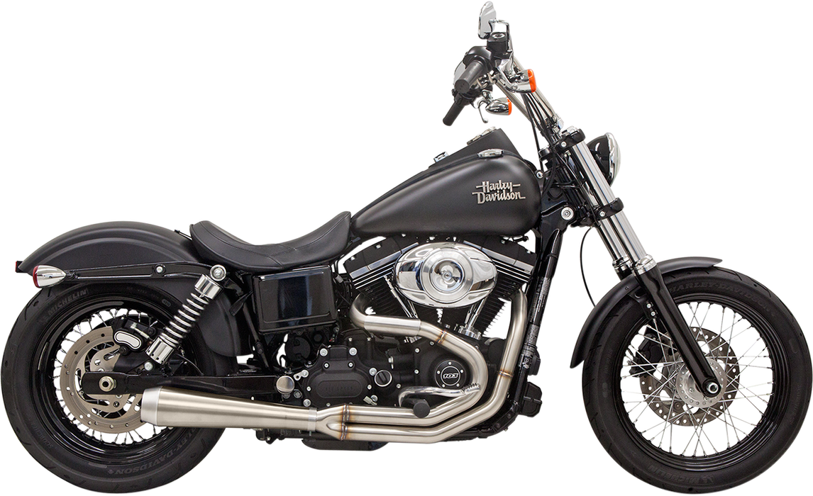 BASSANI XHAUST Road Rage 3 Exhaust - Stainless - '91-'17 Dyna 1D1SS