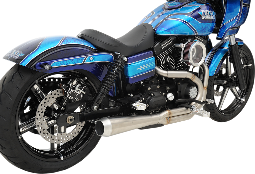 BASSANI XHAUST Road Rage 3 Exhaust - Stainless - '91-'17 Dyna 1D1SS