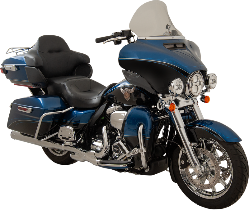 KLOCK WERKS Flare Windshield - 11-1/2" - Tint - FLH '14-'25 - KWW-01-0205-2014