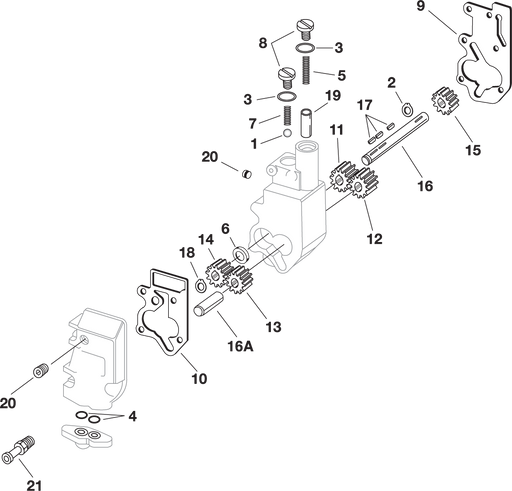 S&S CYCLE Oil Pump Drive Shaft Gear, 1936-1999 - 33-4230 - PartsOutlet.com.au