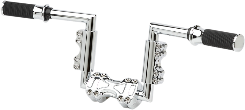 ARLEN NESS MODULAR ADJUSTABLE HANDLEBAR CLAMPS, CHROME - 1-1/4" HANDLEBARS - 08-053