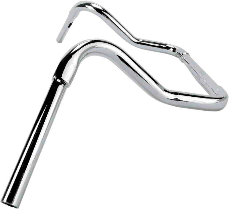 KHROME WERKS Handlebar - Fat Ape Hanger - 12" - TBW - Chrome - FL '96-'22 - 300315