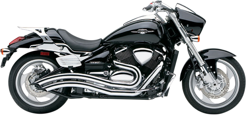 COBRA Speedster Swept Exhaust - Chrome - 2009 Suzuki M90 - 3223 - PartsOutlet.com.au