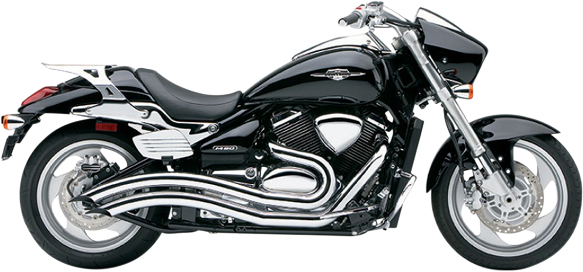 COBRA Speedster Swept Exhaust - Chrome - 2009 Suzuki M90 - 3223 - PartsOutlet.com.au