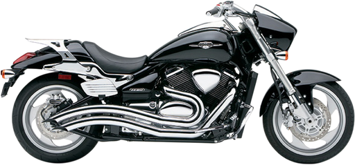 COBRA Speedster Swept Exhaust - Chrome - 2009 Suzuki M90 - 3223 - PartsOutlet.com.au