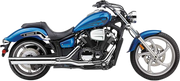 COBRA Scalloped Muffler - Yamaha Stryker 2011-2017 - Chrome 2270 - PartsOutlet.com.au