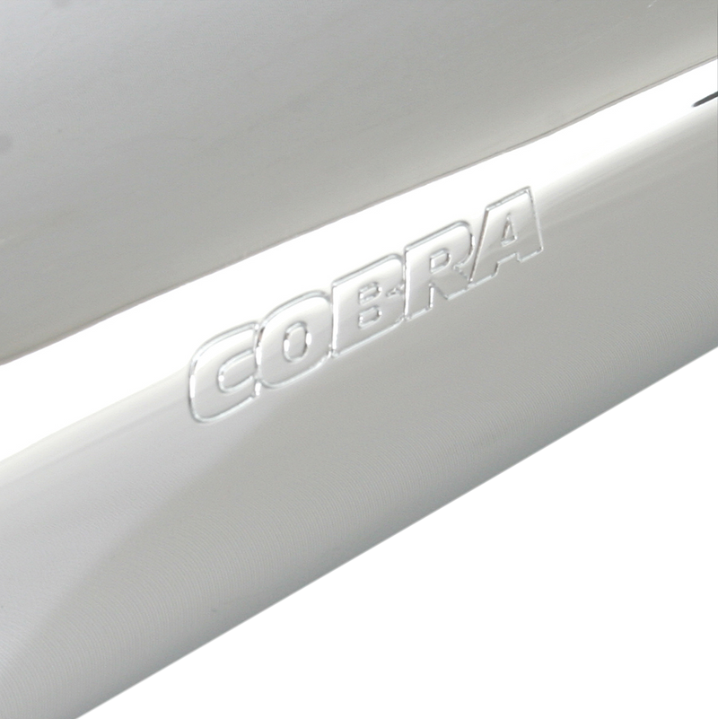 COBRA Scalloped Muffler - Yamaha Stryker 2011-2017 - Chrome 2270 - PartsOutlet.com.au