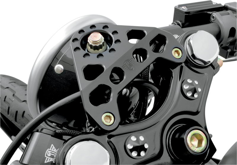 JOKER MACHINE Headlight Bracket - '92-'20 XL - Black 10-531B - PartsOutlet.com.au