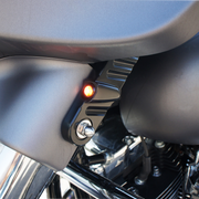 JOKER MACHINE Streamliner Turn Signals - Finned - Black - '14-'20 FL - 05-210-1 - PartsOutlet.com.au